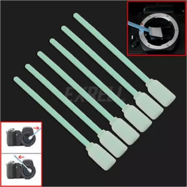 6 Pcs Durable Wet Sensor Cleaning Kit CMOS CCD Cleaner SWAB for Camera DSLR