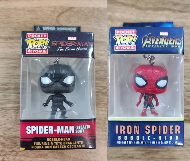 Funko Pocket Pop Keychain Marvel Avengers Infinity War Iron Spider stealth suit