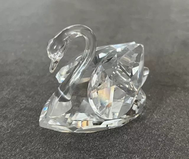 Original Swarovski Figur Schwan 5 x 3,5 x 5 cm im Topzustand