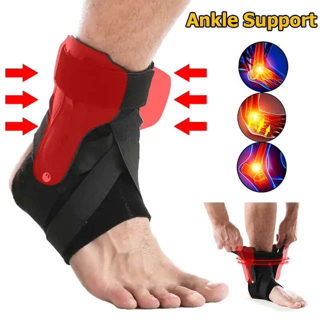 ANKLE BRACE SUPPORT Prevent Sprained Foot Fracture Recovery Fixed Ankle