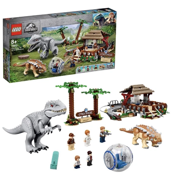 LEGO 75941 JURASSIC World Indominus Rex vs. Ankylosaurus Dinosaurs ...