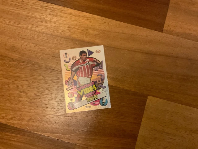 Match Attax R9 MATCH ATTAX 24/25 2024 2025 R9 Ronaldo Nazario PSV Vintage Vibes Foil ...