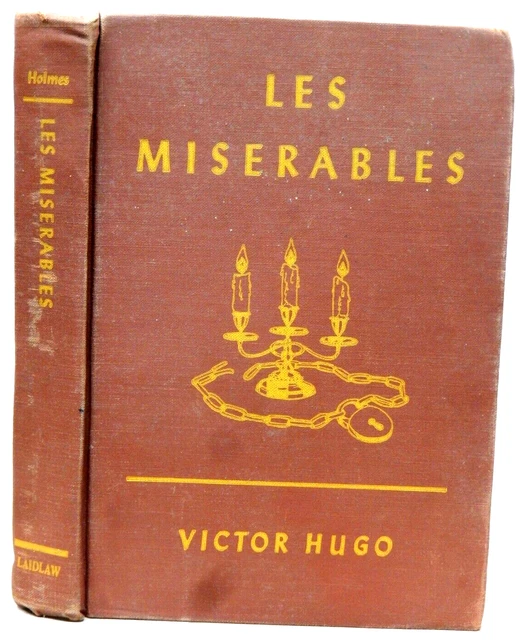 VICTOR HUGO LES Miserables 1958 HC Adapted for young readers, w/VTG film photos 5.00 PicClick