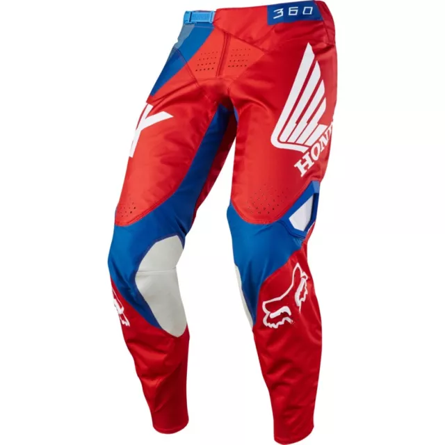 Fox Racing 360 Motocross MX Kit Pantalon Jersey - Honda Rouge Bleu 3