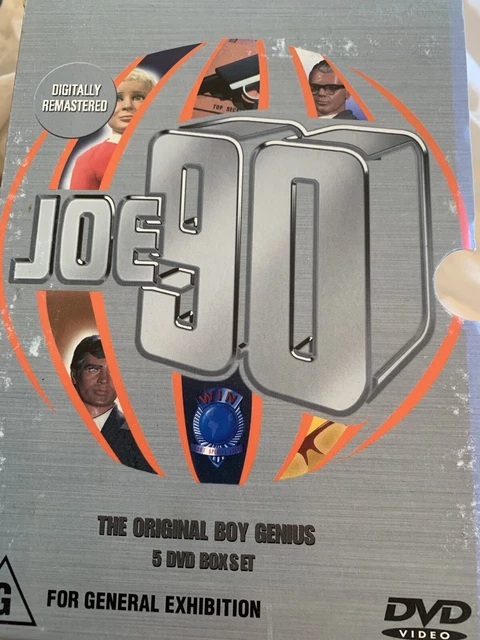 JOE 90 THE ORIGINAL BOY GENIUS DVD COLLECTION BOXSET -Region 4