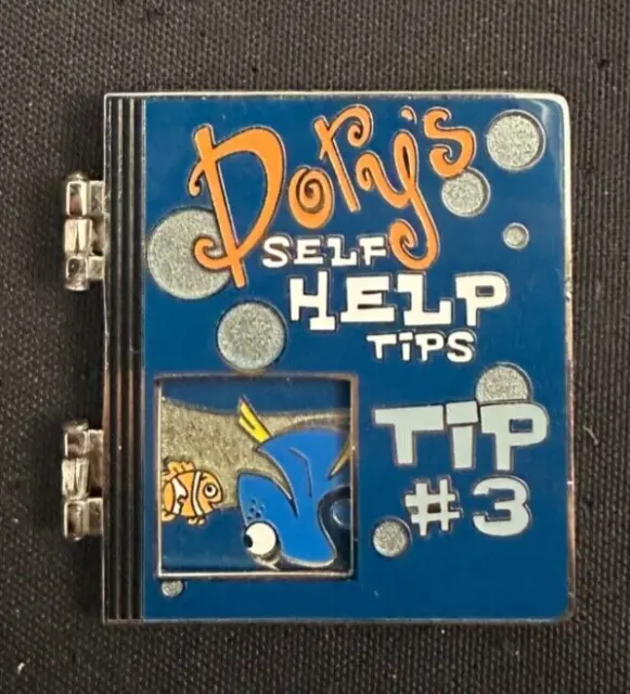 DLR Finding Nemo Dory's Self Help Tips Tip #3 Disney Pin