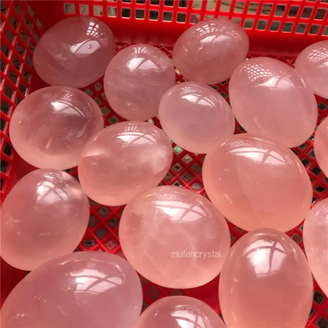 Natural pink rose Quartz Crystal stone Specimen mineral Healing 2.2LB