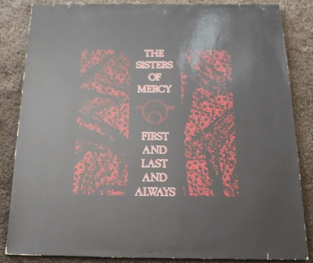 The Sisters Of Mercy - First And Last And Always  - 12' Vinyl Lp - German Exc