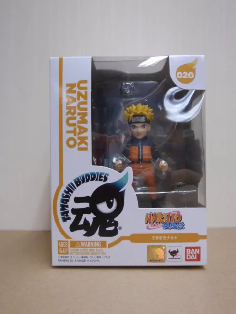 IN STOCK Bandai Tamashii Buddies Naruto Uzumaki PVC Figure 9cm