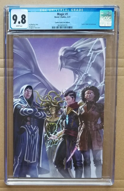 Magic The Gathering #1 CGC 9.8 Junggeun Yoon Comic Vault Skybound/Boom Studios!