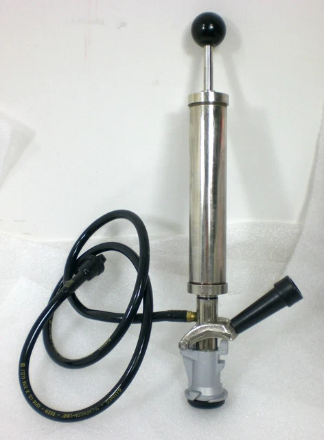 Banner Beer Keg Tap Style D  With Pump & Handle American Domestic USED