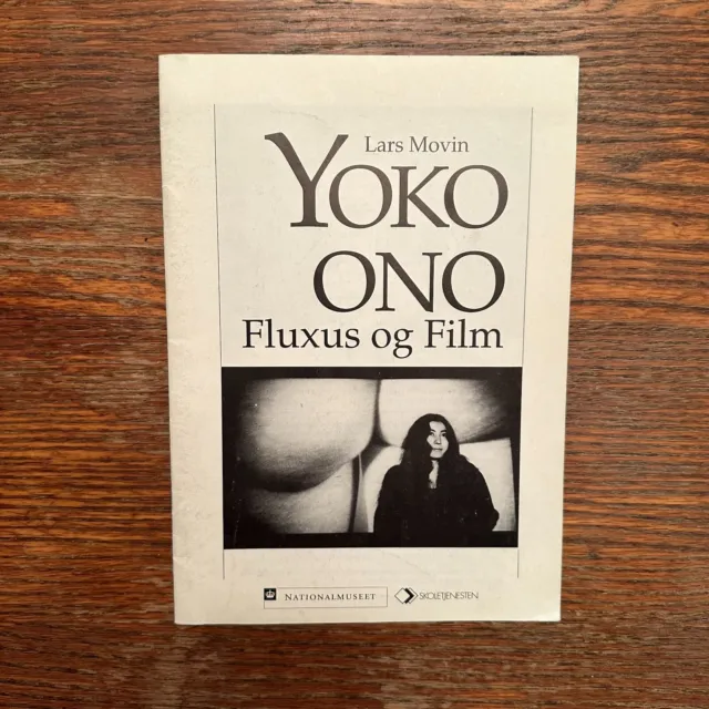YOKO ONO FLUXUS og Film by Lars Movin 1995 Nationalmuseet Exhibition ...