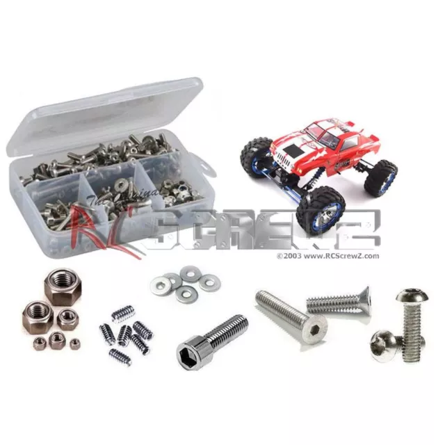RCScrewZ Stainless Steel Screw Kit ftx002 for FTX Racing Spyder 1/10th Crawler