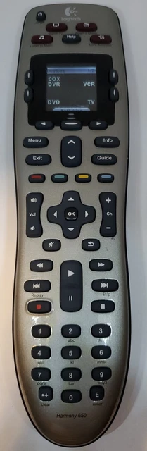 Logitech Harmony 650 Universal Advanced Remote Control