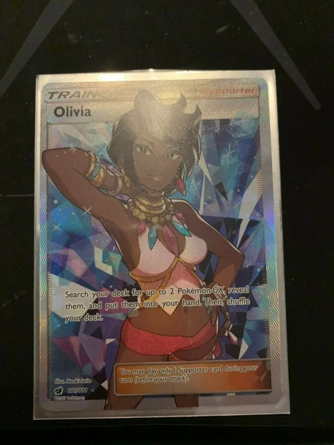 POKEMON FULL ART Olivia 12.00 - PicClick UK