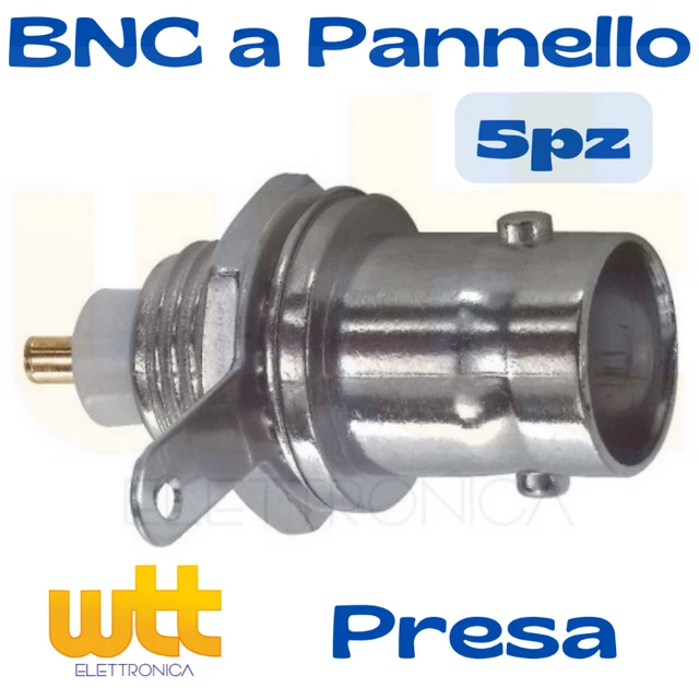 ADATTATORE DA MASCHIO TNC A FEMMINA BNC - Foto 6