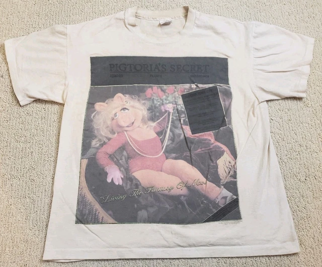 VINTAGE 90s MISS PIGGY PIGTORIA'S SECRET Victoria's Secret T