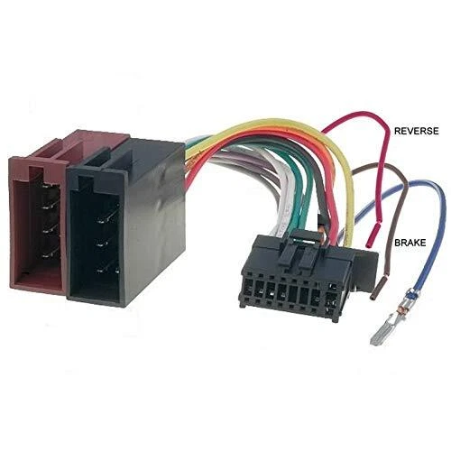 Câble Adaptateur ISO 16 Broches Pour Autoradio Kenwood - Connexion Facile, Sans Marque