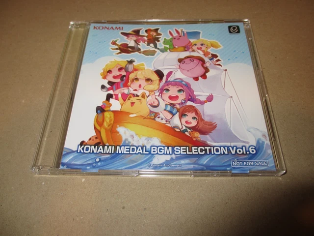 アニメ KONAMI MEDAL BGM SELECTION Vol. 6 JAEPO KONAMI MEDAL BGM Selection Vol. 6 Jaepo CD, rare novelty