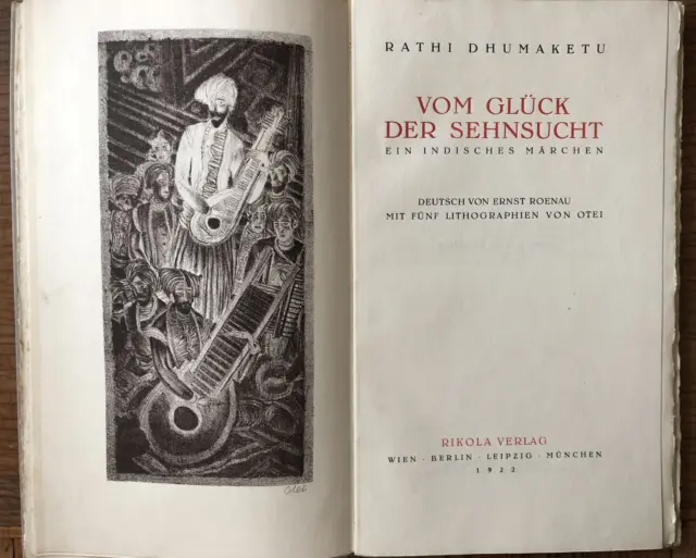 Rathi Dhumaketu - Vom Gluck Der Sehnsucht - 1922