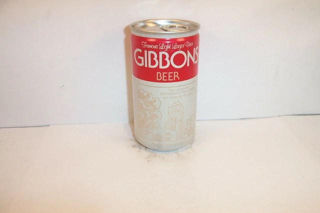 Gibbons Beer  "50 Years"  The Lion Inc  Wilkes-Barre PA  Bottom Open  USBC 68/26