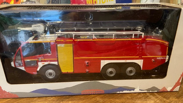 Camion Pompier OPO 10 – Échelle 1:43 – Sentinel S3X – Aéroport Guernsey – Modèle Collection Métal