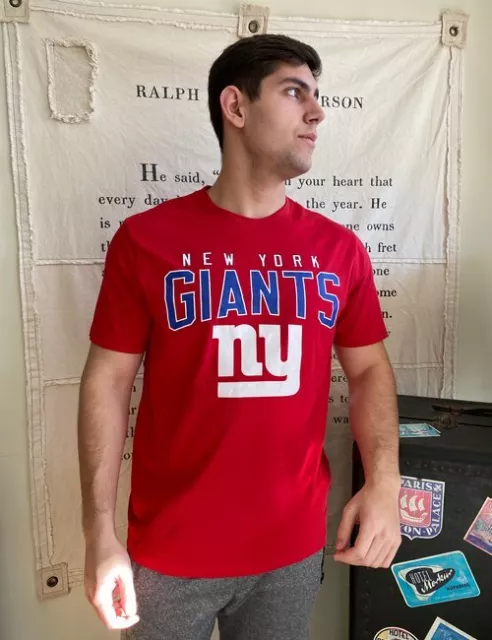 Official NFL NY New York Giants T-shirt Men's L New Football Team Tee Apparel