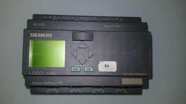 Siemens logo 24RLC PLC  6ed1 053-1HB00-0ba2
