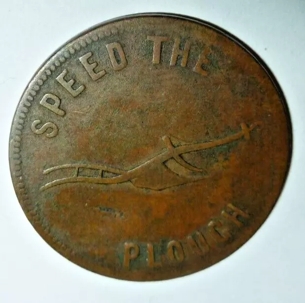 PE-5B1 Prince Edward Island Canada Token Speed The Plough Success To Fisheries