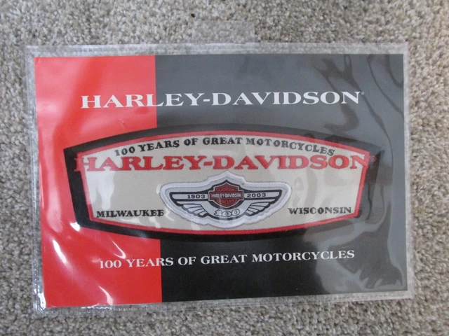 vintage harley davidson patch