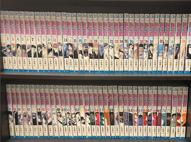BLEACH Vol.1-74 Complete Japanese Language Manga Comics Books