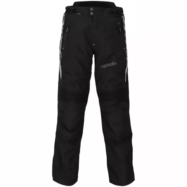 Spada Camber Proof Laminate Waterproof Motorcycle Trousers CE Black Scooter Moto