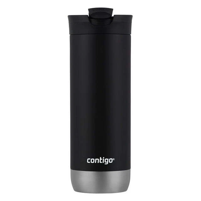 Travel Mug Contigo Leak proof Lid Stainless Steel Thermos 16fl oz Coffee Tea cup 3