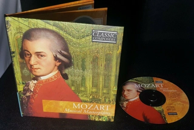 CLASSIC COMPOSERS MOZART Musical Masterpieces factory sealed