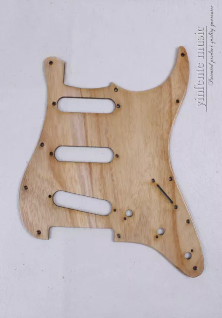 Electric Guitar Pickguard flame wood SSS Strat Guitar parts Accessories