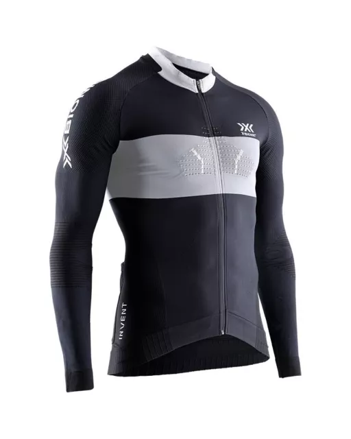 X-Bionic Inventar 4.0 Cycling Race Cremallera Camiseta de Manga Larga Hombre,