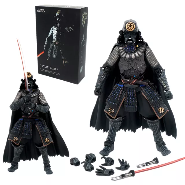 Star Wars 7'' Action Figure Darth Vader SG Skywalker PVC Model Toy The Black