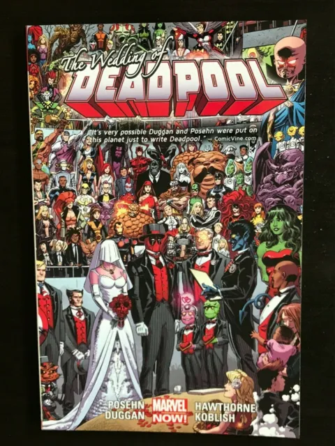 Deadpool THE WEDDING OF DEADPOOL VOL 5  GRAPHIC NOVEL TPB softcover Marvel