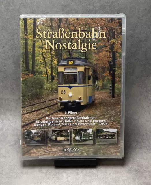 Straßenbahn Nostalgie - 3 Filme - DVD - Neu