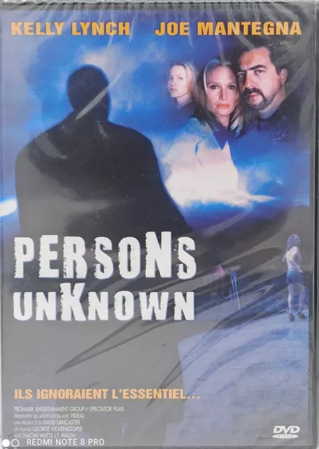 DVD PERSONS UNKNOWN neuf sous blister