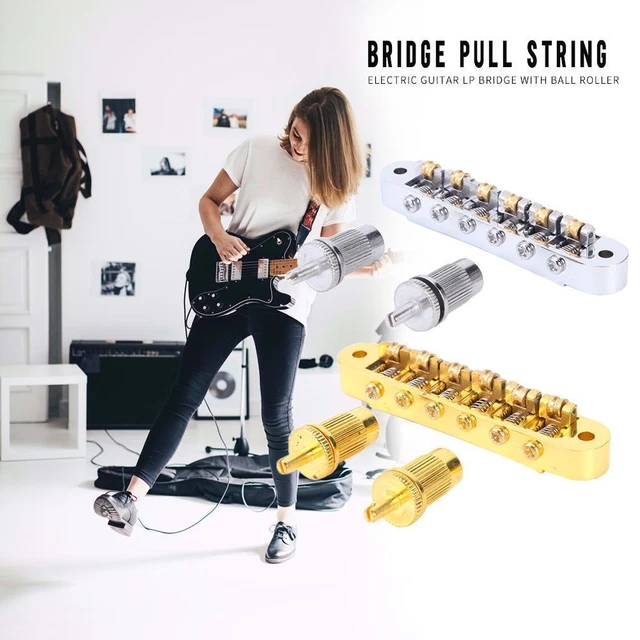 Electric Guitar Bridge Roller Saddle Tune-O-Matic for LP EPI Guitar Accessories