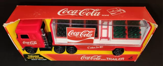 1985 Buddy L • Coca-Cola Delivery Tractor-Trailer • Mack Trucks Inc. New In Box