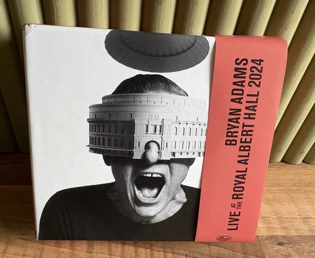 BRYAN ADAMS LIVE at the Royal Albert Hall 2024 CD Box Set with Blu-ray ...