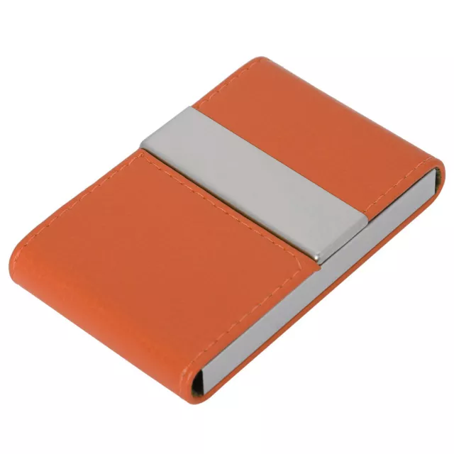 Étui De Rangement Pour Cartes Porte-Cigarette Taille Compacte Et Orange 2