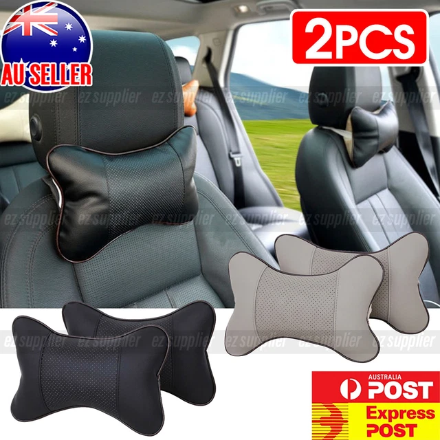 2x Car Seat Head Neck Rest Support Cushion Pad Headrest Bone Safety Pillows HOT