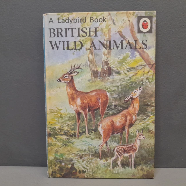VINTAGE 1950S BRITISH Wild Animals Ladybird Book Series 536 Retro ...