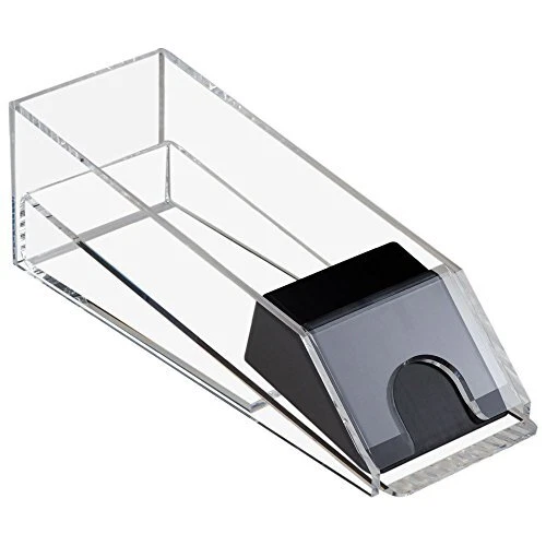GSE 6-Deck/8-Deck Clear Acrylic Blackjack Dealing Shoe for Gambling Games & F...