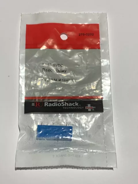 NEW! RadioShack SPST 5VDC Reed Relay 275-0232 2750232 *FREE SHIPPING*