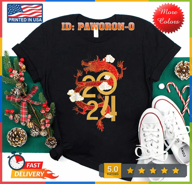 CHINESE NEW YEAR 2024 Year Of The Dragon Lunar New Year 2024 TShirt