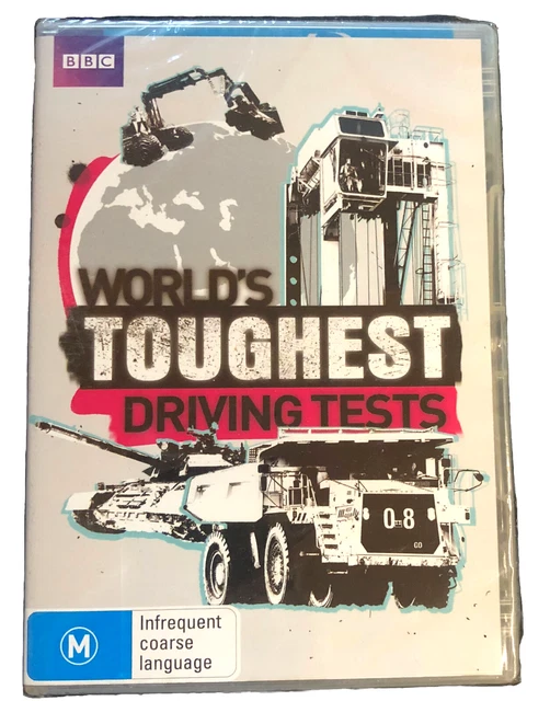 World's Toughest Driving Tests DVD (2010) BBC Region 4 | Brand New Sealed